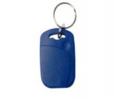 Porte clés d'identification rectangulaire bleu RFID EM4200 basse fréquence 125khz