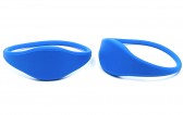 Bracelets RFID silicone BLEU compatible MIFARE de NXP - Lot de 50
