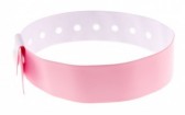 1474026 - Bracelet plastique vinyle Rose Type L - mat
