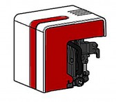 Bac de d'alimentation Rouge pour Imprimantes Primacy - Evolis S10123