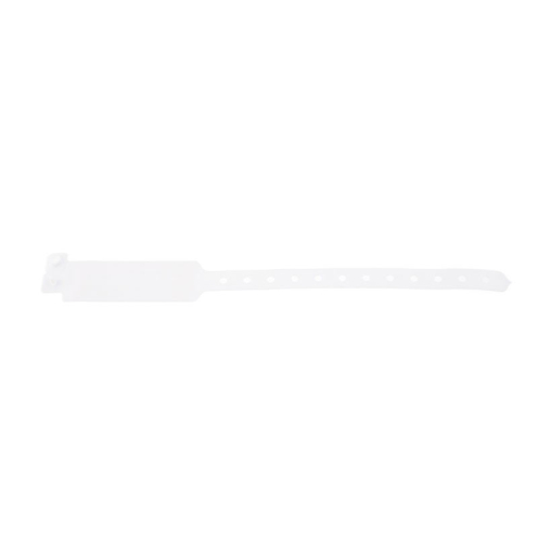 1474080 - Bracelet hôpital adulte Transparent avec panneau d'écriture (lot de 100)