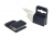 1455740 - Attache Porte-Badge Grip (Plastique Noir) - Lot de 100