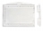 1454280 - Porte-badge sécuritaire pour 2 cartes - Horizontal ou Vertical