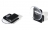 1455741 - Attache Porte-Badge Grip Ventouse (Plastique Noir) - Lot de 100