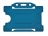 1455761 - Porte-badges en plastique détectable bleu - horizontal (lot de 100)