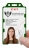 YA302-P-GR(D) - Porte-badge Vert Biodégradable Bulldog 86x54 - DOUBLE FACE