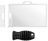 YA330-LP - Porte-Badge ID Ultra Résistant 86x54mm perforation oblongue