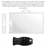 YA330-LP - Porte-Badge ID Ultra Résistant 86x54mm perforation oblongue