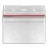 1453010 - Porte-badge hermétique horizontale 86 x 54 2 rond 1 oblongue 1453010 - Porte-badge hermétique horizontale 86 x 54 2 rond 1 oblongue