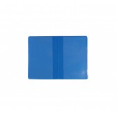 1453802 - Protège-cartes souple Bleu roi 2 poches