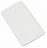 YA301-P-CL - Porte-badges Transparent souple 86x54 perforation oblongue