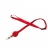 Tour de cou plat Rouge  Zipcord