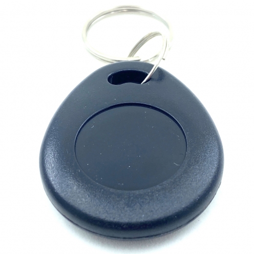 Porte clés d'identification rectangulaire bleu RFID TK4100 basse fréquence  125khz - Prix : 54,95 €