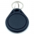 Porte-clés d'identification triangle arrondi noir RFID TK4100 125khz