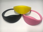 Bracelets RFID silicone compatible MIFARE de NXP
