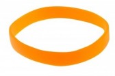 1474408 - Bracelet silicone - Orange sans marquage pour adulte  