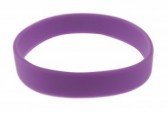 1474409 - Bracelet silicone - Violet sans marquage pour adulte   