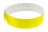 1474004 - Bracelet plastique vinyle Jaune Type L - brillant