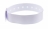 1474010 - Bracelet plastique vinyle Blanc Type L - mat