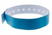 1474012 - Bracelet plastique vinyle Bleu Type L - mat