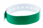 1474015 - Bracelet plastique vinyle Vert Type L - mat 