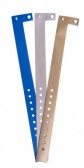 1474021 - Bracelet plastique vinyle Or Type L - aspect métallisé