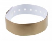 1474021 - Bracelet plastique vinyle Or Type L - aspect métallisé - Vue 2