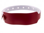 1474057 - Bracelet plastique vinyle Marron extra-large - mat  