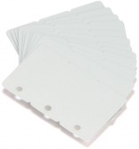 Carte PVC Blanche 0.76mm tricarte sécable
