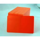 Carte PVC Orange 0.76mm
