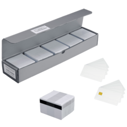 Carte Evolis C4101 PVC Jaune 100 pcs