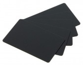 ZEBRA - 800050-158-100 - Cartes PVC noires mat - 86 x 54 mm, 0.76 mm d'épaisseur - Lot de 100
