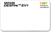 Carte PVC 0.80mm RFID MIFARE DesFire EV1 4K 13,56Mhz