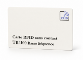 Carte PVC 0.76mm RFID TK4100 basse fréquence 125khz