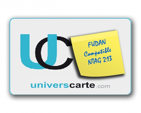Carte NFC NTAG 213 de NXP