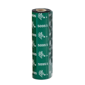 Lot de 12 : Ruban Resin ZEBRA 110mm x 74m - Réf 05095GS11007
