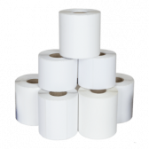Lot de 50 : Rouleau de reçus papier thermique Heipa - 57x14m - Blanc sans BPA
