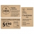 Lot de 100 cartes à imprimer en PLA/Bois haute qualité