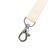 Cordon tour de cou coton 15 mm avec attache métal sans nickel