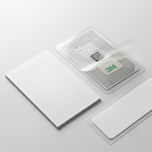 Étiquette NFC NTAG213 rectangle 37 x 22 mm