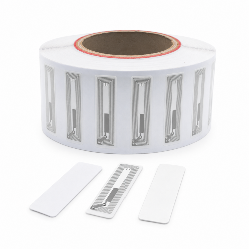 Étiquette RFID compatible MIFARE Classic 1K rectangle 52 x 15 mm