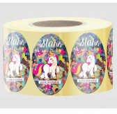 Étiquettes holographiques autocollantes haute sécurité