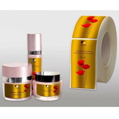 Étiquettes métallisées adhésif permanent haute qualité - Vue 2