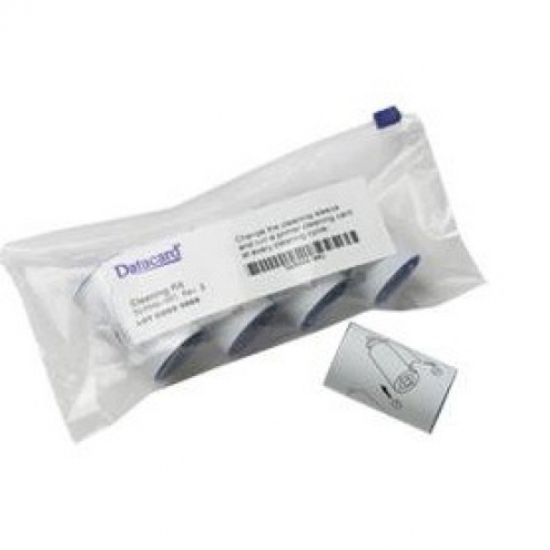 Lot de 5 rouleaux de nettoyage Datacard