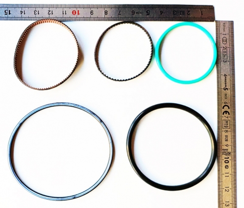 Courroies kit transport Evolis Zenius et Primacy