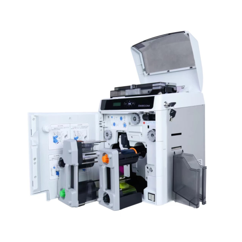 DASCOM DC-7600 - Imprimante cartes retransfert recto verso - Vue 2