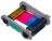 R7H206NAAA Ruban couleur demi-panneau YMCKO-KO pour Primacy 2