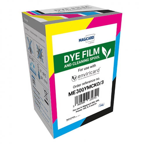 Ruban Magicard couleur YMCKO pour cartes ECO, 300 faces