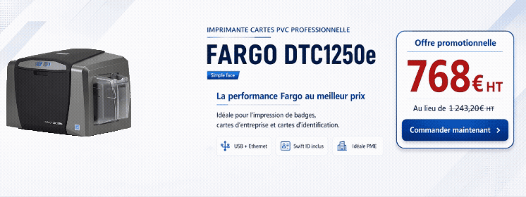 Fargo DTC1250e simple face